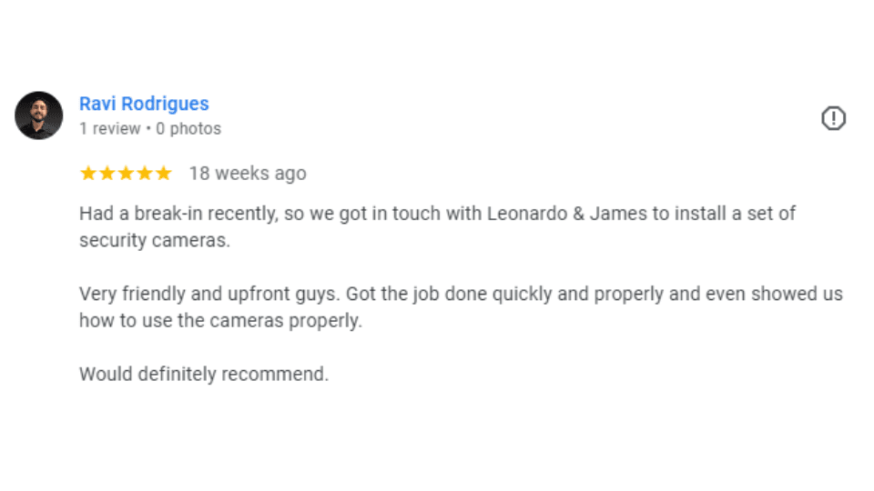 Google review 3