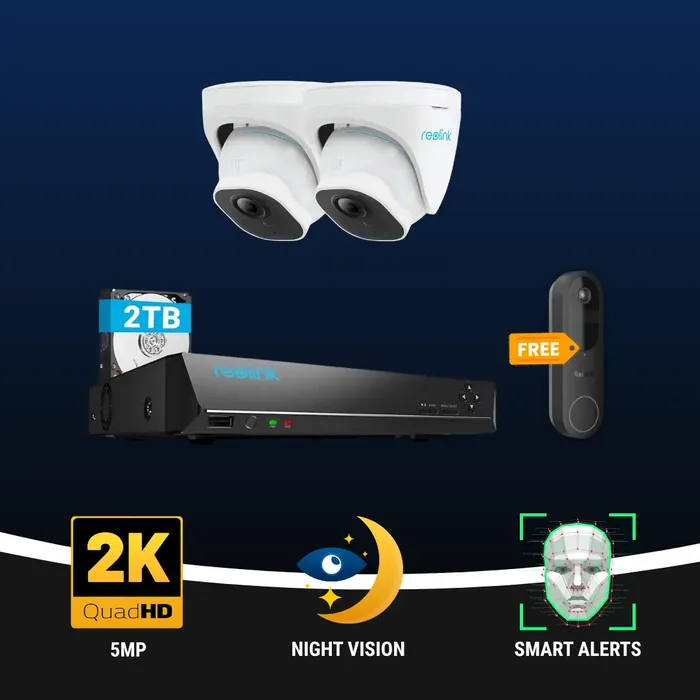 2x ReoLink 5MP Package
