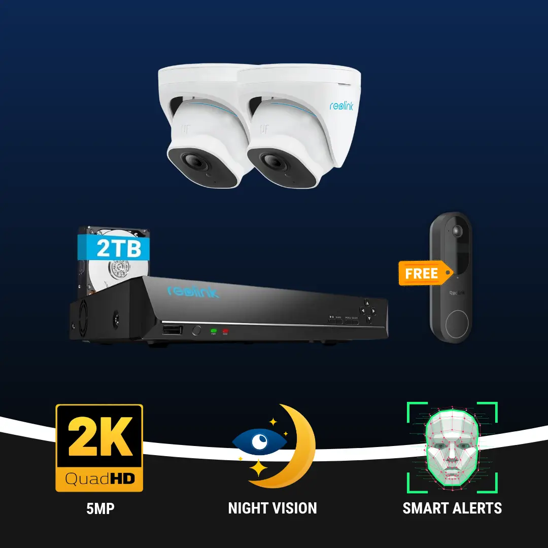 2x ReoLink 5MP Package