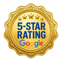 5-Star Rating on Google